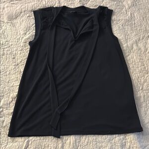 Banana Republic Black Sleeveless Blouse